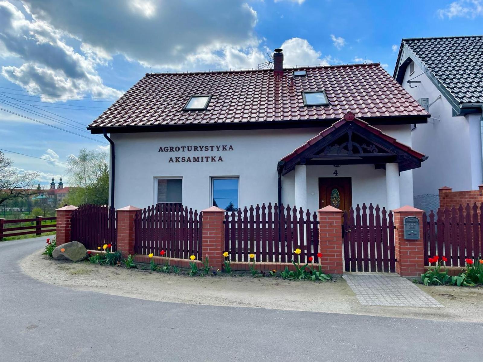 Agroturystyka Aksamitka Lubiaz Esterno foto